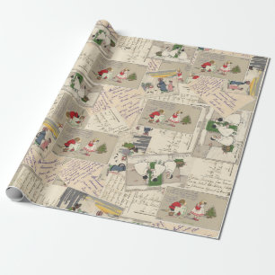 Frans kerstfeest Cadeaupapier