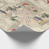  Frans kind 2 kerstpapier Cadeaupapier (Hoek)