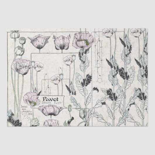 Frans Kunststof Nieuw - Papier voor bloemenblazer (Voorkant)