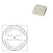 Frans kussed zoete bessen druiven bloemen bruiloft 	rubberstempel (Gestempeld)