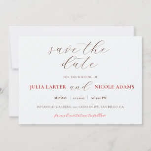 Frans kussed zoete bessen druiven bloemen bruiloft save the date