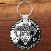 Frans kwartaal sleutelhanger (Voorkant)