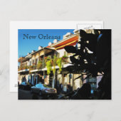 Frans kwartfeeling briefkaart (Voorkant / Achterkant)