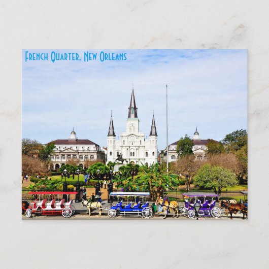 Frans kwartier, New Orleans Briefkaart (Voorkant)