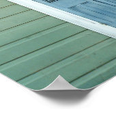 Frans kwartvenster poster (Hoek)