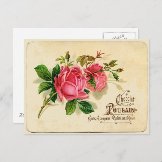  Frans label Briefkaart (Voorkant / Achterkant)