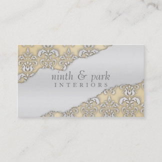 Frans Lace Ripped Damask Interior Design Visitekaartje