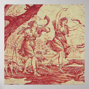 Frans land Art Print