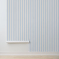 Frans land blauwe strepen behang
