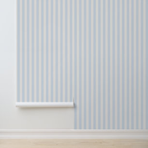 Frans land blauwe strepen behang