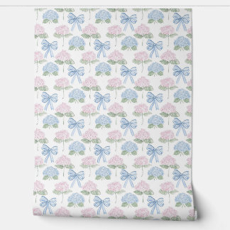 Frans land delicate bloemen wallpaper behang