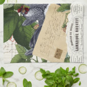  Frans Land Kitchen Chickens Collage Theedoek (Gevouwen)