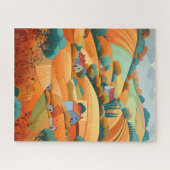 Frans Land Legpuzzel (Horizontaal)