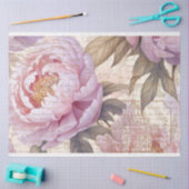 frans land Lila pioenrozen loskoppeling papier (Craft)