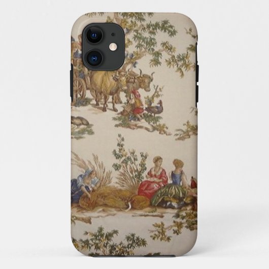  Frans land Toile iPhone 5 Hoesje (Achterkant)