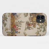  Frans land Toile iPhone 5 Hoesje (Achterkant (horizontaal))