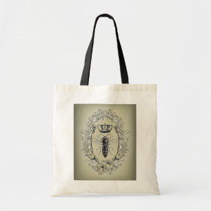 frans land Victoriaans kroon koningin bijen Tote Bag