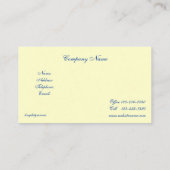 , Frans land Visitekaartje (Achterkant)