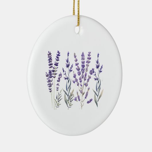 Frans Lavendel Ornament (Rechts)