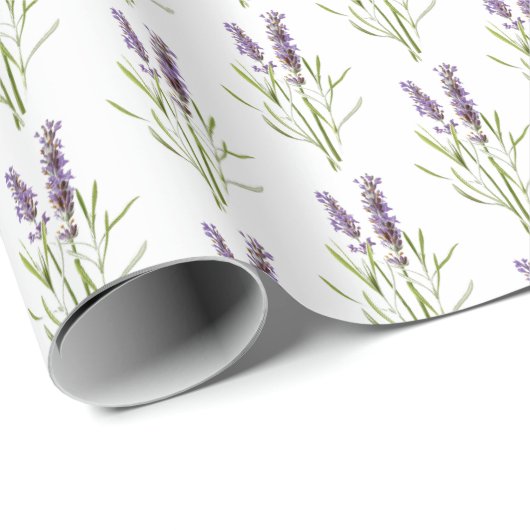 Frans Lavender Small Cadeaupapier (Rol Hoek)