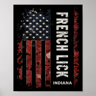 Frans Lick Indiana Poster