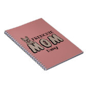 frans mam frans bulldog lover aangepaste naam notitieboek (Rechterzijde)