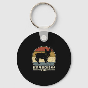 frans mam ooit retro frans bulldog hond mam sleutelhanger