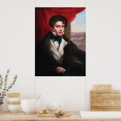 Frans Man XIX-eeuw Poster (Keuken)