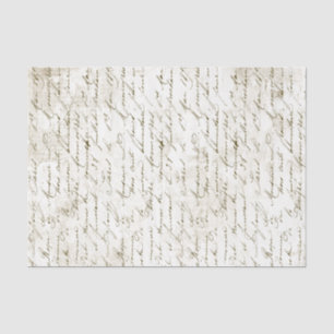  Frans Manuscript handgeschreven Grunge Cursief T Tissuepapier