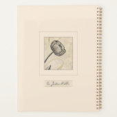  Frans Manuscript Hellebore Botanical Jardin Planner (Achterkant)
