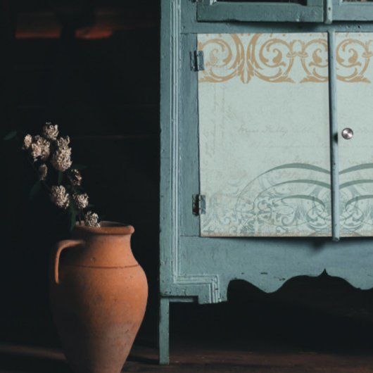 Frans Manuscript scrolt Ephemera ontkoppeling Tissuepapier