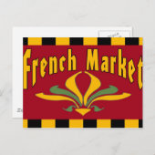 Frans Marktteken Briefkaart (Voorkant / Achterkant)