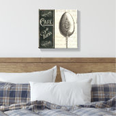 Frans Menu Canvas Afdruk (Insitu (Slaapkamer))