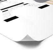 Frans Mode thema Modern Poster afdrukken (Hoek)