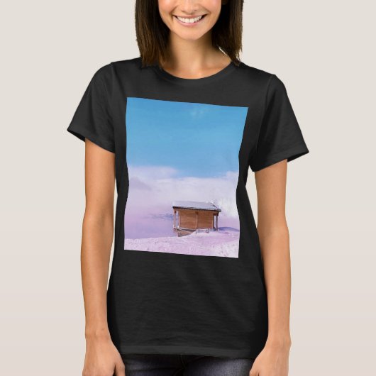 Frans Mountain Hut T-shirt (Voorkant)