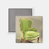 Frans onderzetje, c.1725 magneet (Voorkant / Achterkant)