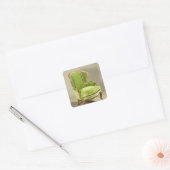 Frans onderzetje, c.1725 vierkante sticker (Envelop)