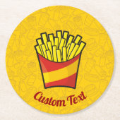 Frans Onderzetter groenpapier (Voorkant)