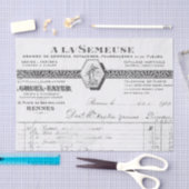  Frans ontvangstbewijs Tissuepapier (Craft)