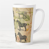  Frans paard Latte Mok (Rechts)