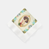  Frans papier Napkin Servet (Hoek)