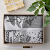 Frans papier voor weefsel of ontkoppeling (Geschenk)