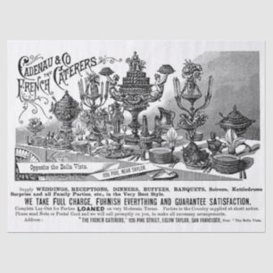 Frans papier voor weefsel of ontkoppeling