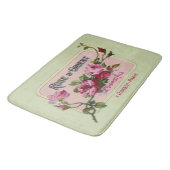  Frans Parfum Bloemen Ad Art Badmat (Gekanteld)
