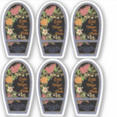  Frans parfumeetiket - aanpasbaar Sticker (Voorkant)