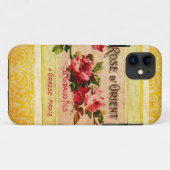  Frans parfumlabel Case-Mate iPhone Case (Achterkant (horizontaal))