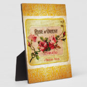 Frans parfumlabel Fotoplaat (Zijkant)