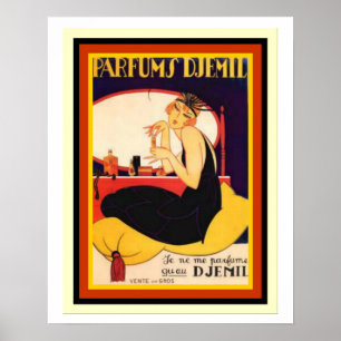  Frans Parfums Djemil Poster 16 x 20