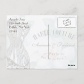 Frans Parijs Hartelijk dank Briefkaart (Achterkant)