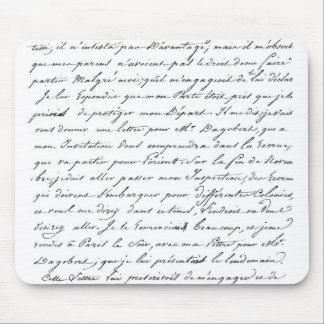 Frans Parijs script Muismat